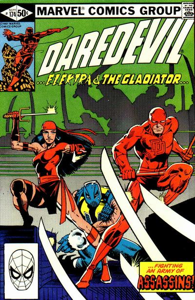 Daredevil #174, the first appearance of the Hand