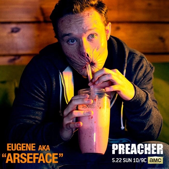 First Look at Arseface from AMC's Preacher