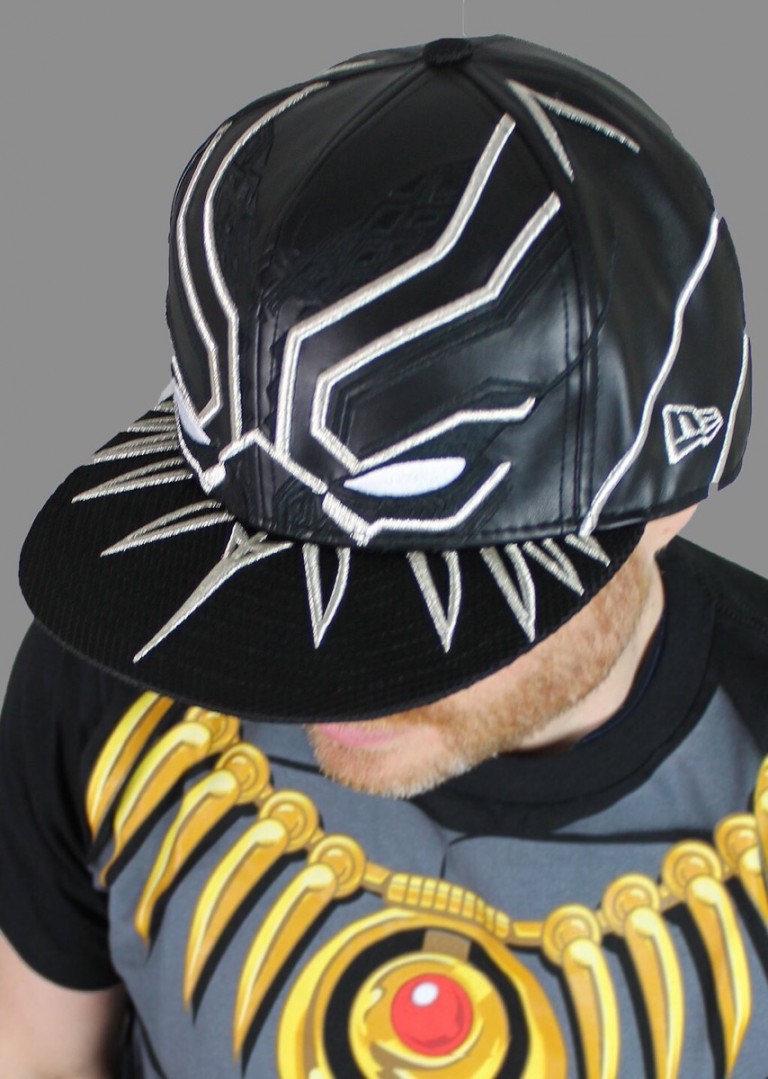 Black Panther Armor New Era 5950 Hat
