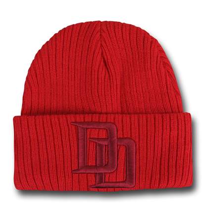 Daredevil Symbol Cuff Beanie