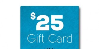 Follow Us on Twitter and Receive a $25.00 Gift Card!