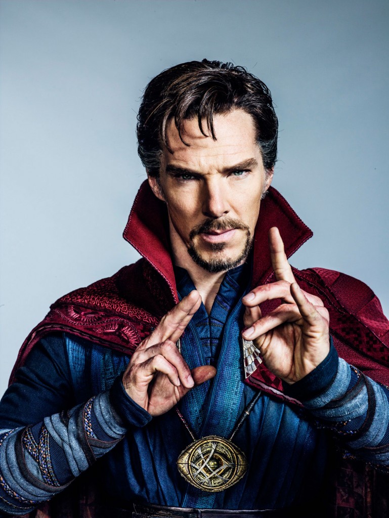 Cumbebatch Displays Magic 'Jazz Hands' in New Doctor Strange Photo!