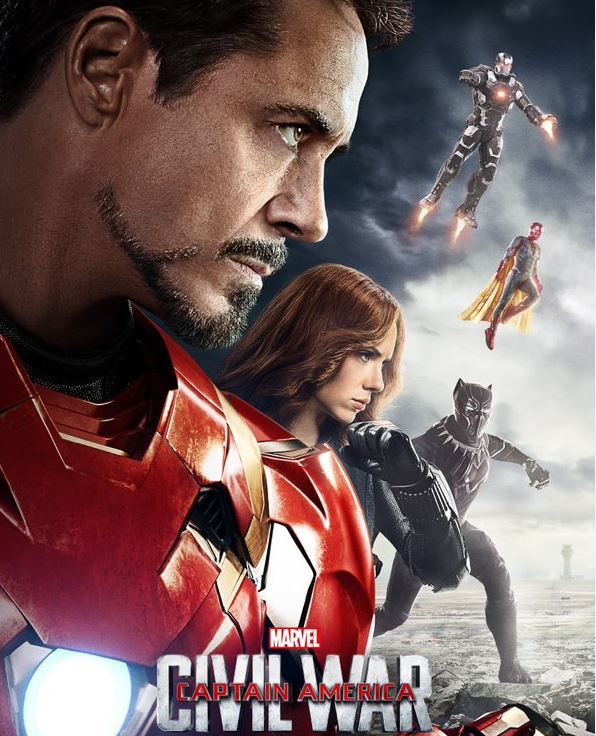 New Team Iron Man and Team Cap Civil War Movie Posters!
