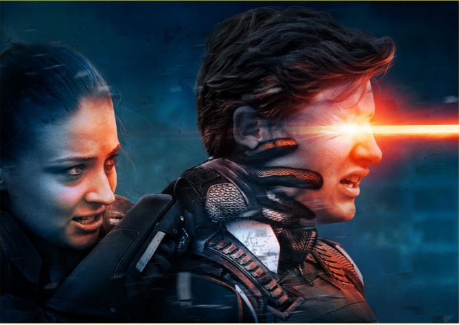 Jean Grey Aims Cyclops in X-Men: Apocalypse Image