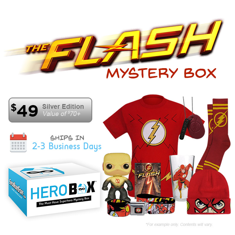 Get Your Flash Silver Edition HeroBox TODAY!