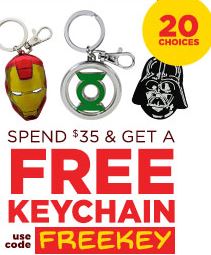 Spend $35 and get a FREE KEYCHAIN!