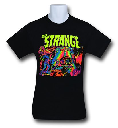 Dr. Strange Blacklight 30 Single T-Shirt