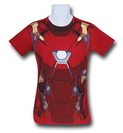 Captain America Civil War Iron Man Costume T-Shirt