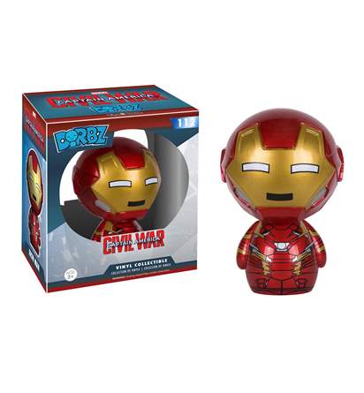 Check out the Civil War Cap and Iron Man Dorbz Figures!