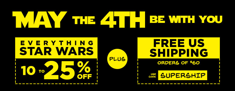 Celebrate May the 4th With this MASSIVE Star Wars Sale!