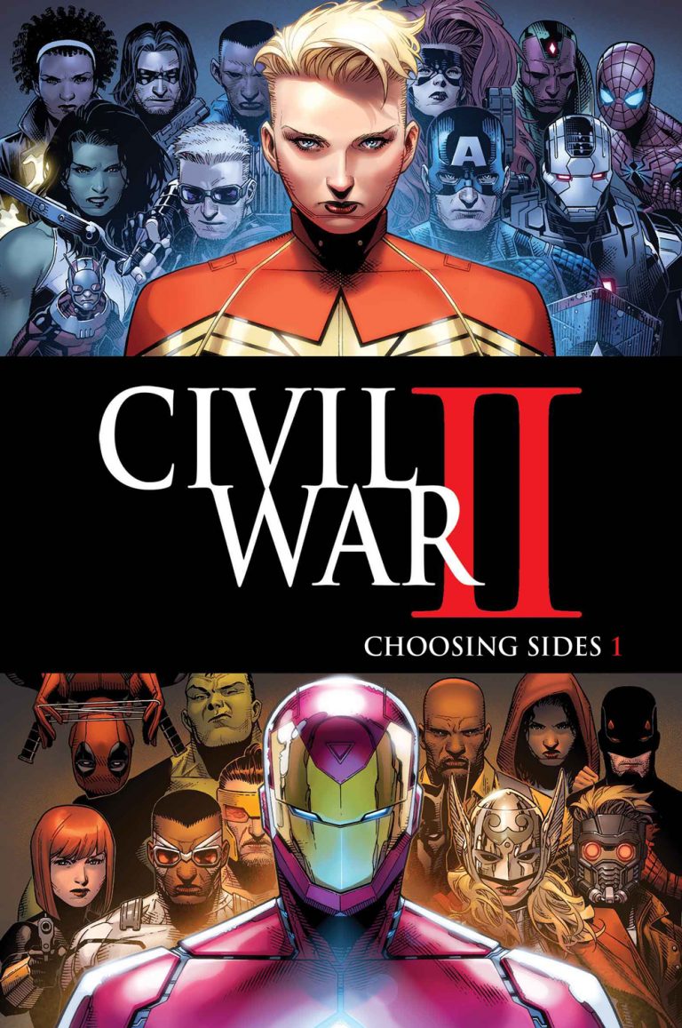 Your First Look at CIVIL WAR II: CHOOSING SIDES #1!