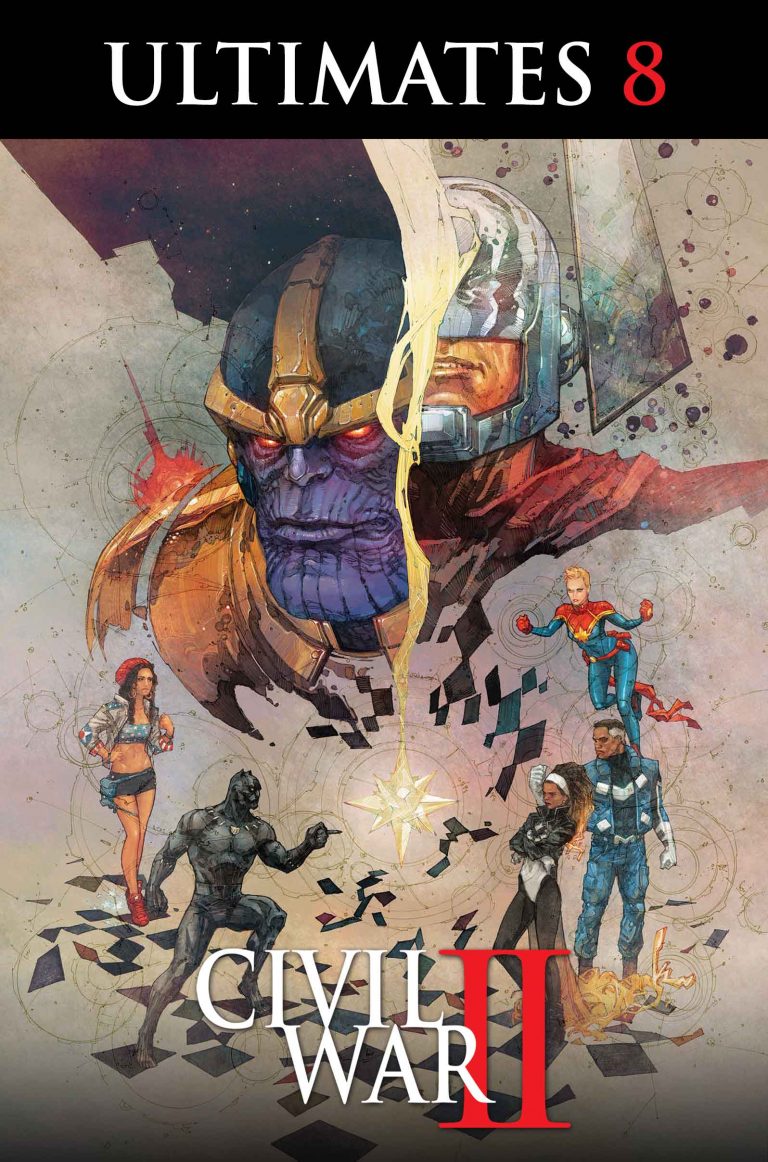 Thanos vs. The Ultimates in Your First Look at ULTIMATES #8!