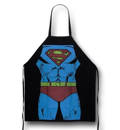 Superman Figure Cooking Apron