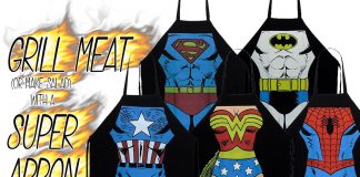 Get Ready for Cooking and Sloppy Eating with Our Superhero Aprons!