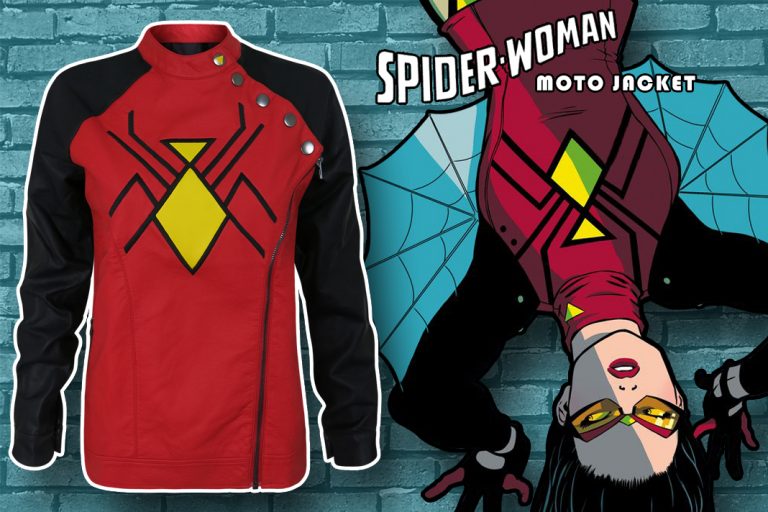 The Source Swag Spotlight: Spider-Woman Moto Women's Jacket