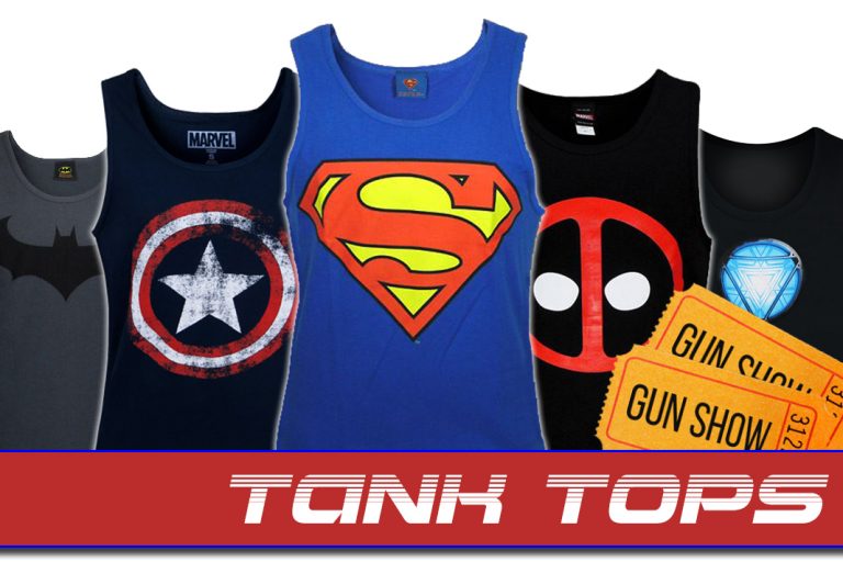 Dress Like a Man with Our Best-Selling Superhero Tank Tops!