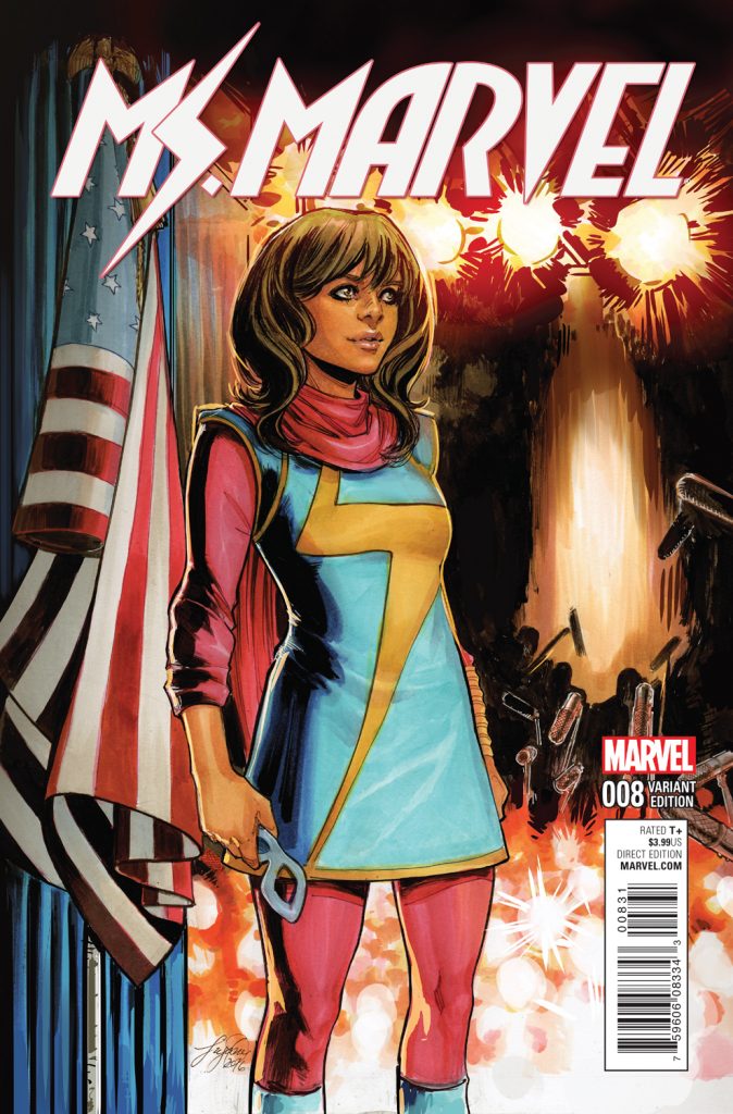 Your First Look at MS. MARVEL #8: Kamala Chooses a Side!