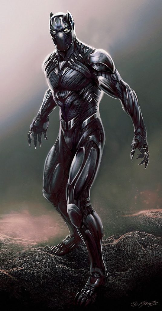 Striking Black Panther Concept Art from Captain America: Civil War