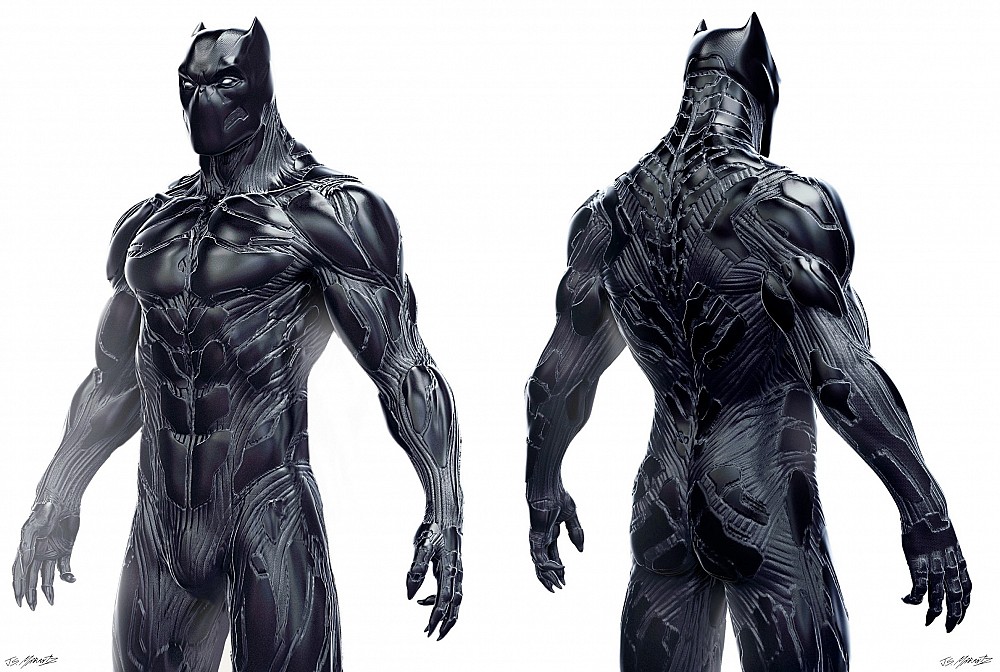 Striking Black Panther Concept Art from Captain America: Civil War