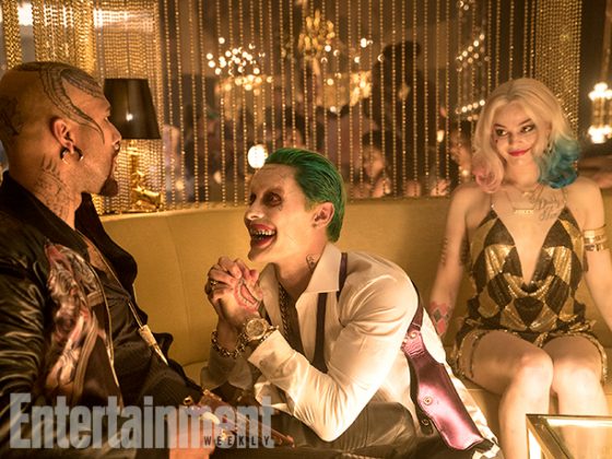 Jared Leto and Margot Robbie in Suicide Squad