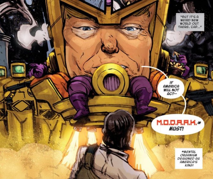 The Trump and M.O.D.O.K. Mashup You Never Knew You Wanted