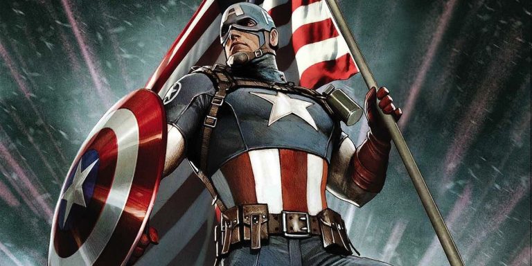 Our First Look at the 13-Foot Captain America Bronze Statue