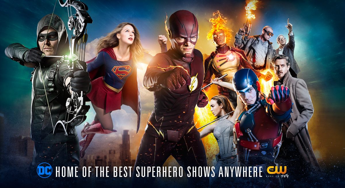 New DC on The CW Page Releases Posters Assembling DC Heroes!