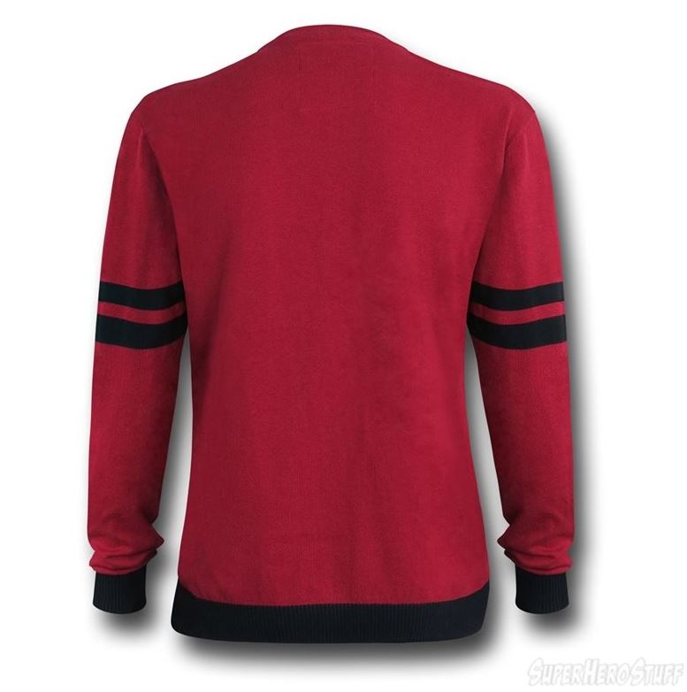 It's the Deadpool Symbol and Straps Men's Cardigan! 