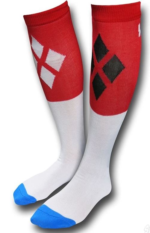 Our EXCLUSIVE Suicide Squad Harley Quinn Bad Guys Socks