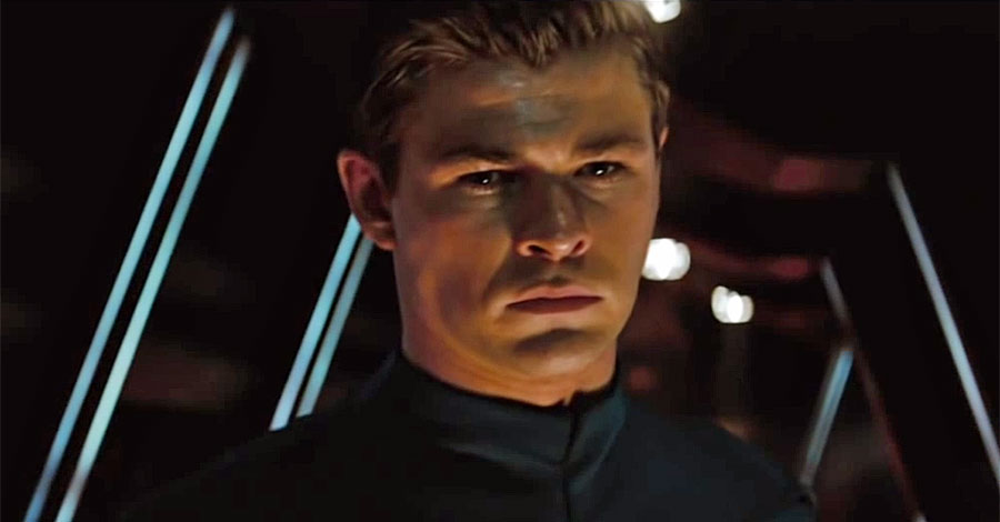 Image result for chris hemsworth star trek