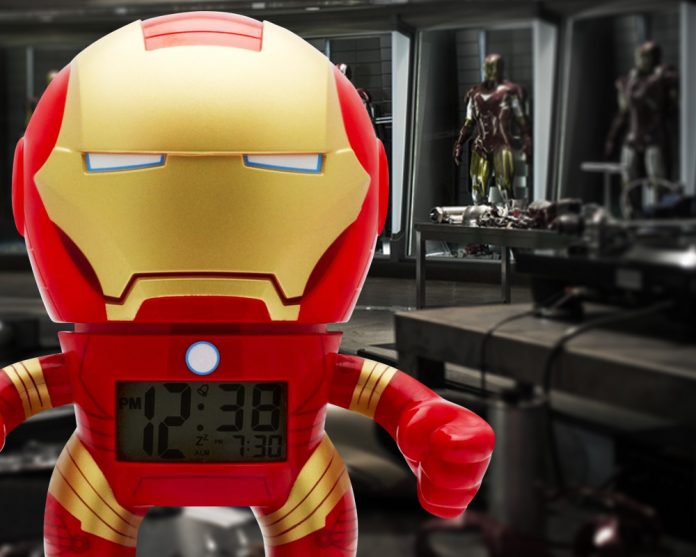 Check out the Iron Man Bulb Botz Clock!