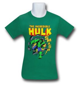 What does the Hulk do? He freakin' smashes! 