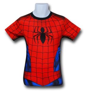 You can hunt Bigfoot too with this awesome Spider-Man costume shirt! 