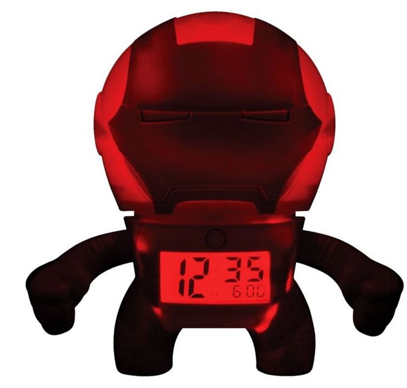 Check out the Iron Man Bulb Botz Clock!