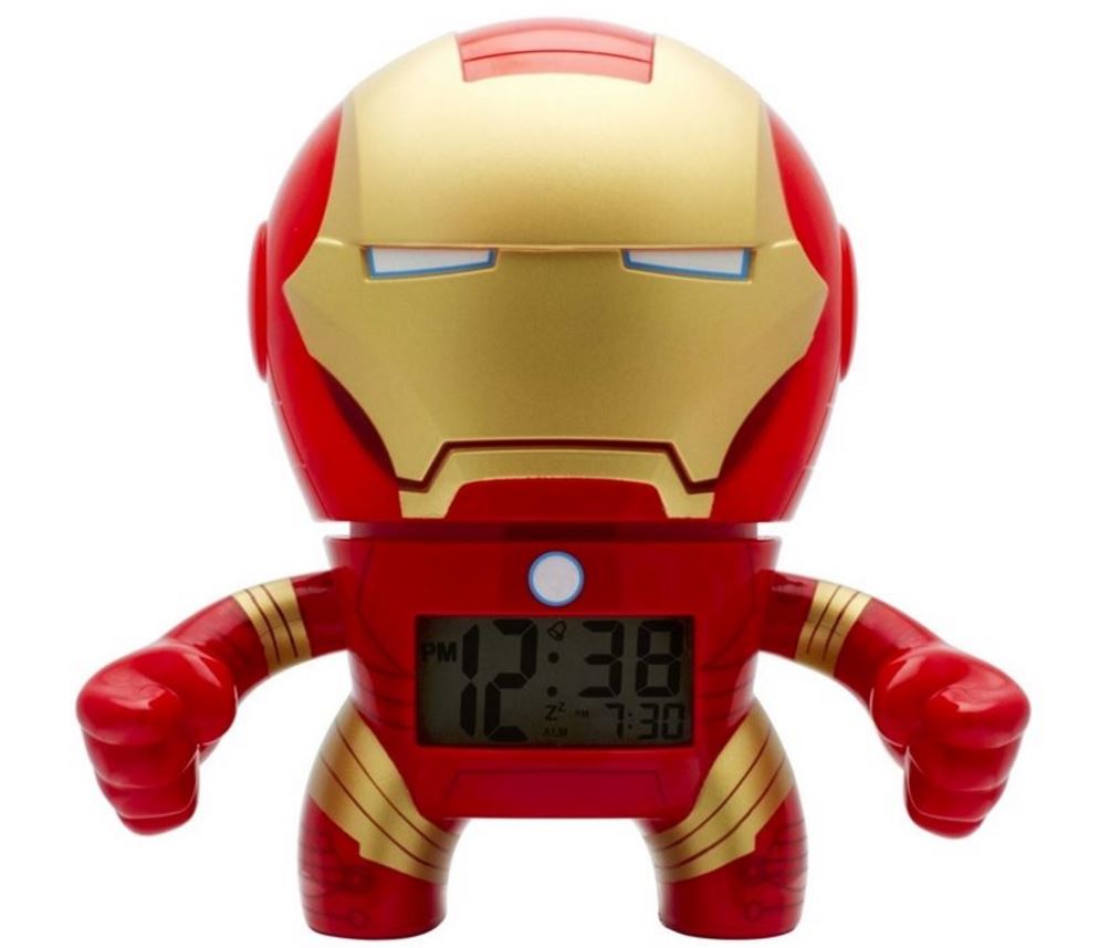 Check out the Iron Man Bulb Botz Clock!