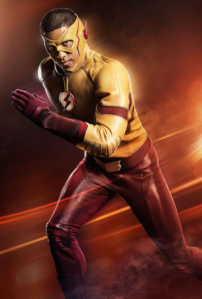 First Look at Kid Flash in Costume!