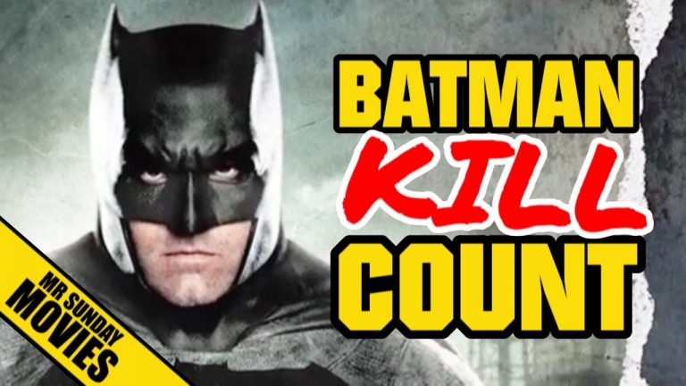 What’s the Batman Kill Count in BvS? Video!