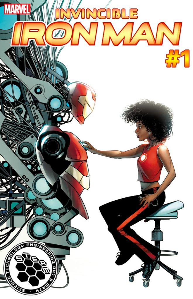 E (engineering)— INVINCIBLE IRON MAN #1 by Mike McKone