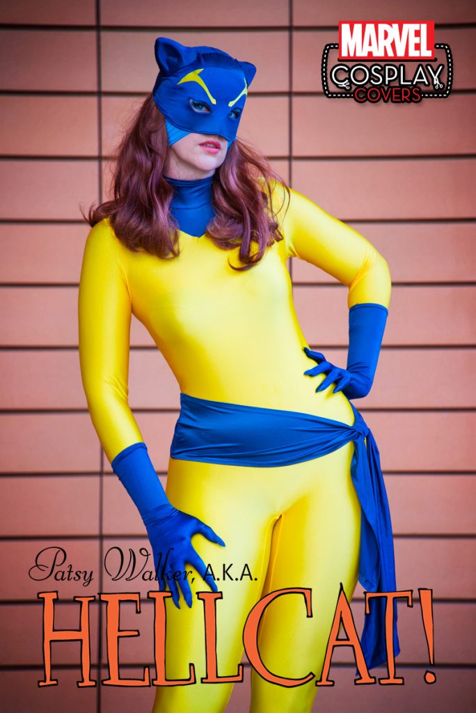 PATSY WALKER, A.K.A. HELLCAT! #11 COSPLAY VARIANT by DJ Spider