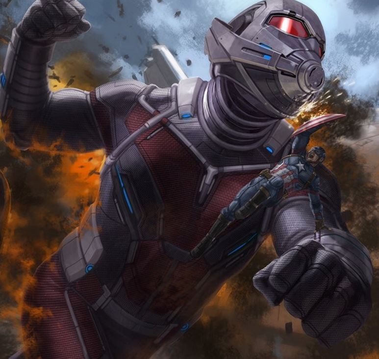 It's Giant-Man vs. Captain America in New Civil War Concept Art!