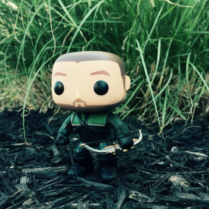 It's the Arrow Oliver Queen Pop Vinyl Figure!