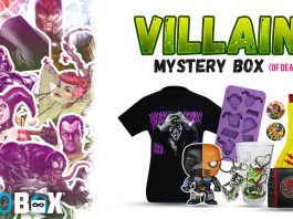 Celebrate Wanton, Costumed Criminality with the Official Villains HeroBox (of death)!