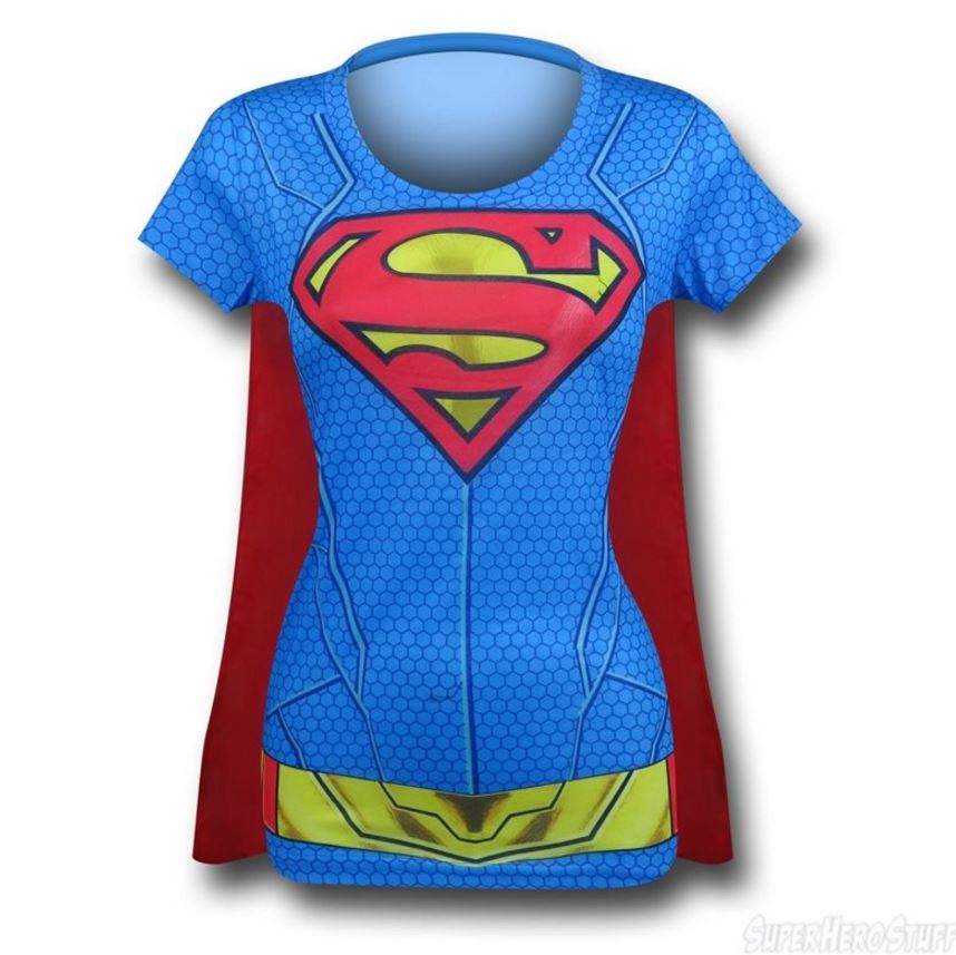 It's the Supergirl Suit Up Women's Costume T-Shirt!