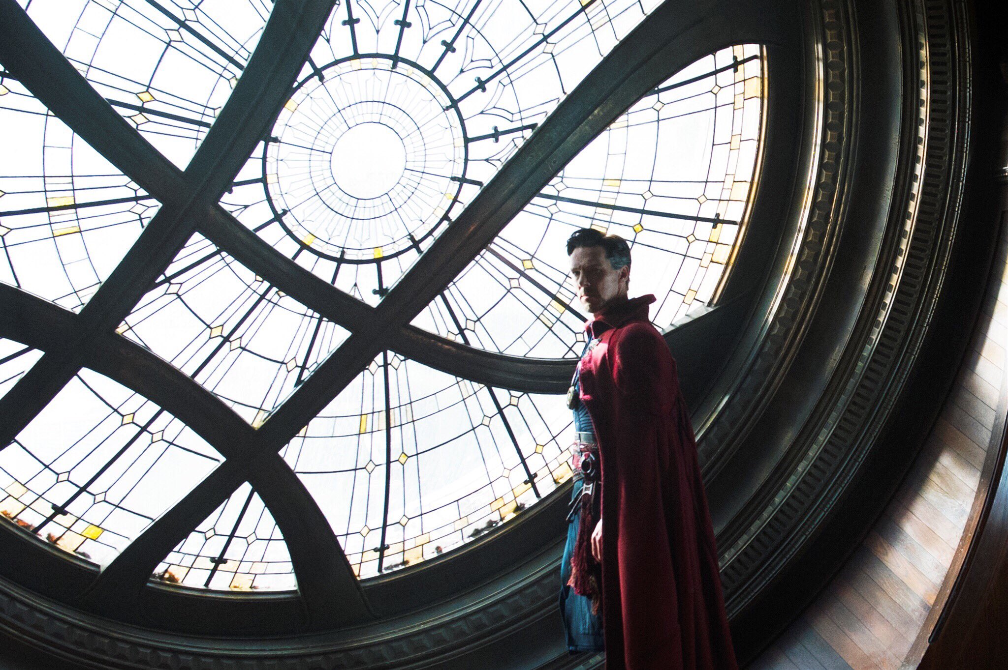 Doctor Strange Guards Window of Worlds in New Image