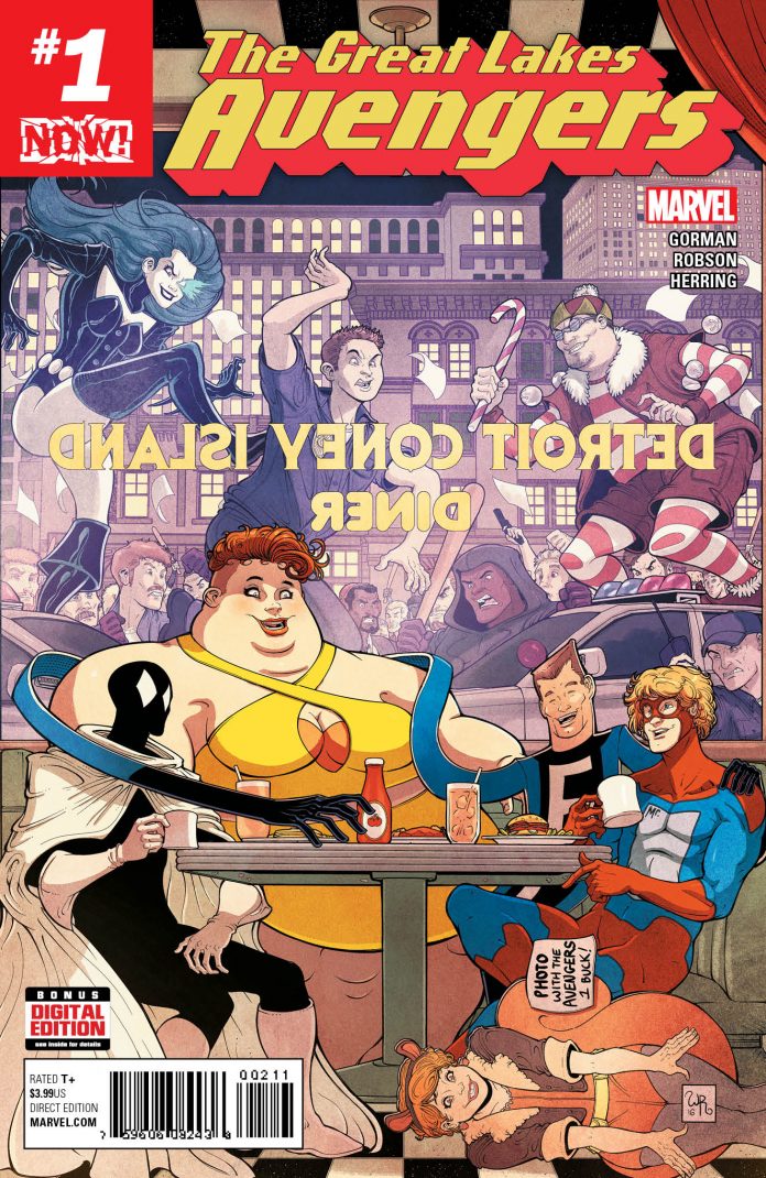 GREAT LAKES AVENGERS #1: Earth’s Not So Mightiest Heroes Come to Marvel NOW!