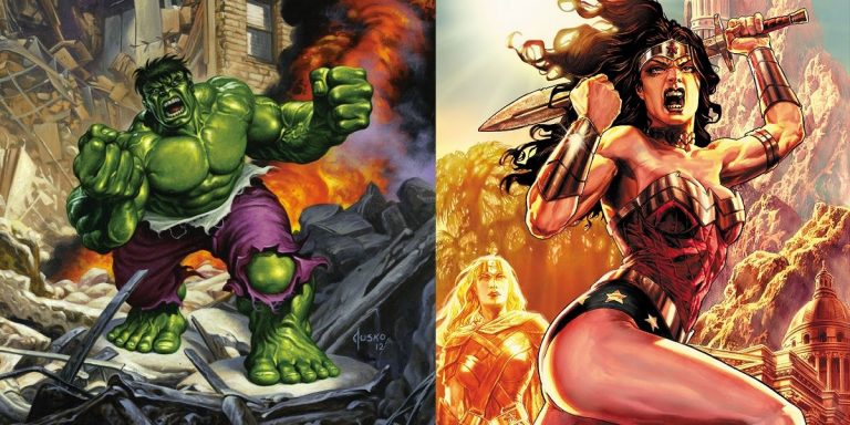 Hulk vs. Wonder Woman! Who Will Win? YOU DECIDE!