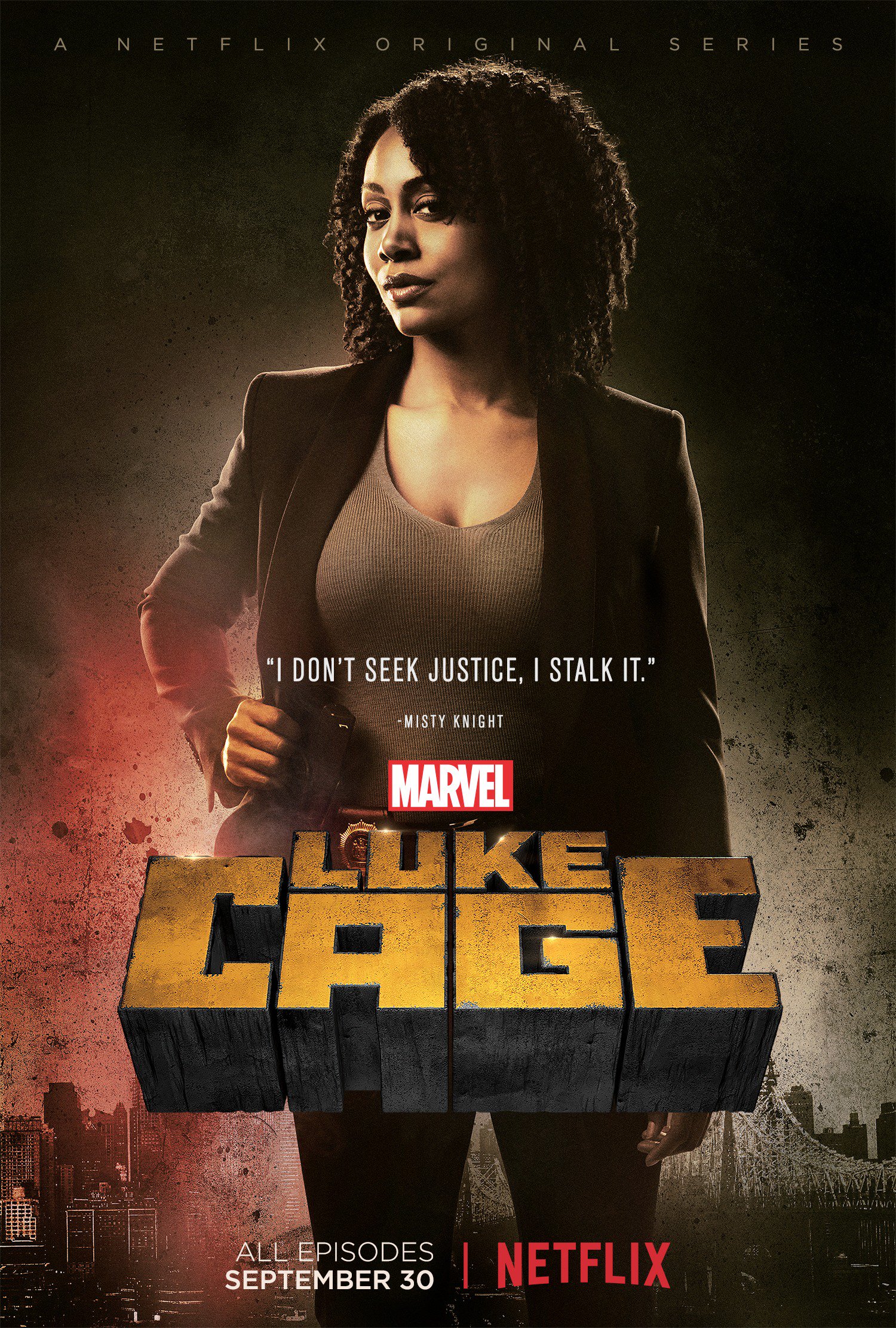 New Luke Cage Posters For Claire Temple and Misty Knight