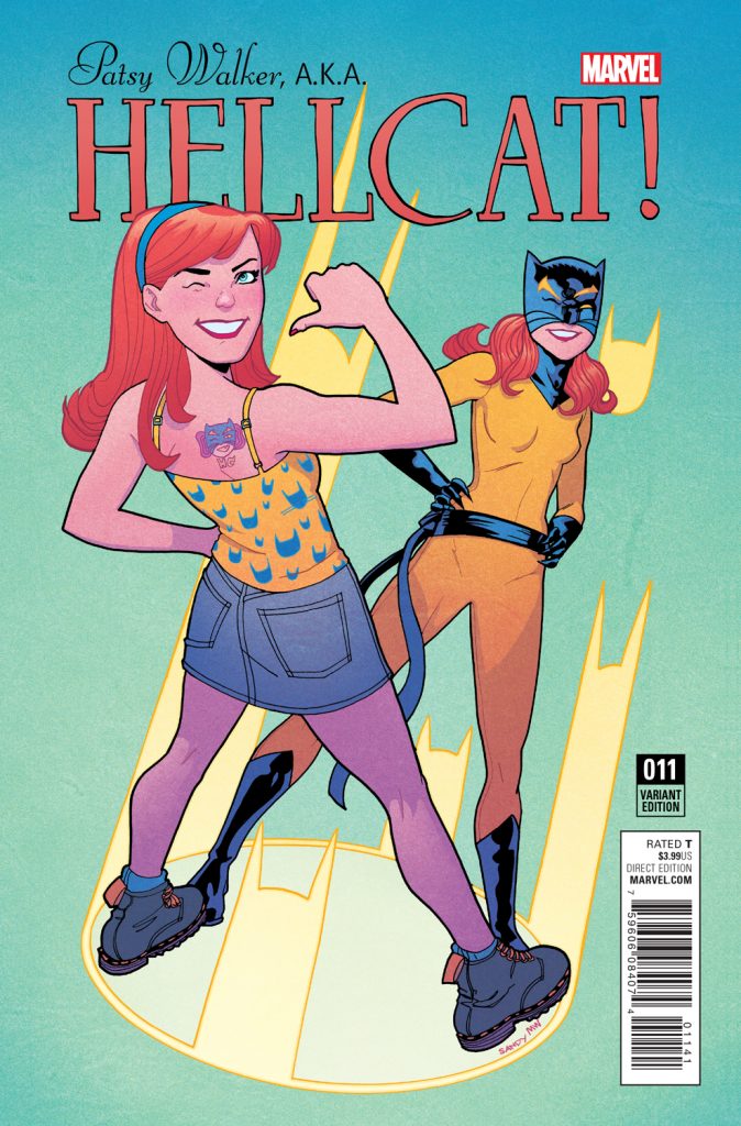 Your First Look at PATSY WALKER, A.K.A. HELLCAT! #11!