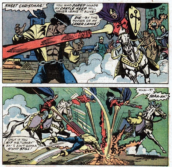 Early Power Man comics had some strange villains... 