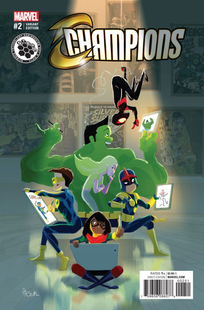 CHAMPIONS #2 Adds a New Member to the Mix – Your First Look!